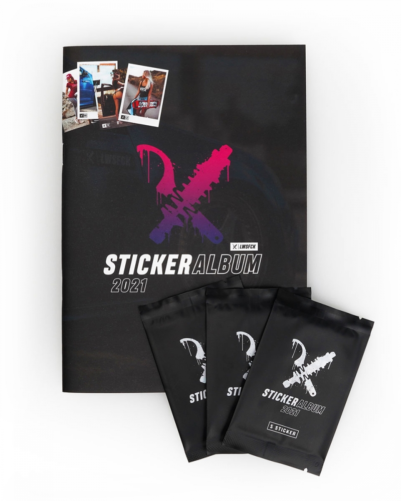 Stickeralbum Starter Pack [Album + 15 Sticker]